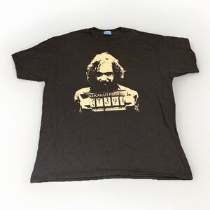 Vintage Harry Potter Shirt Mens 2XL Black Azkaban Prison Mugshot